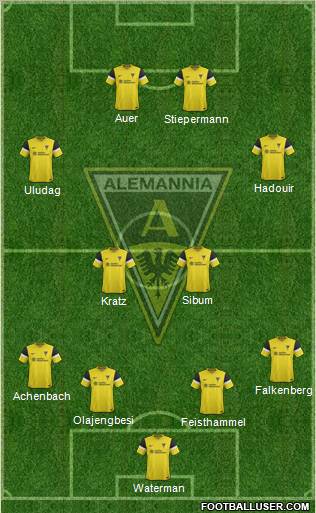 TSV Alemannia Aachen Formation 2011