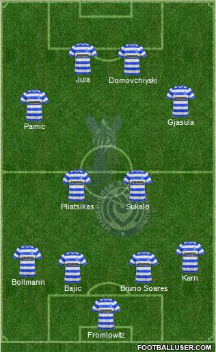 MSV Duisburg Formation 2011