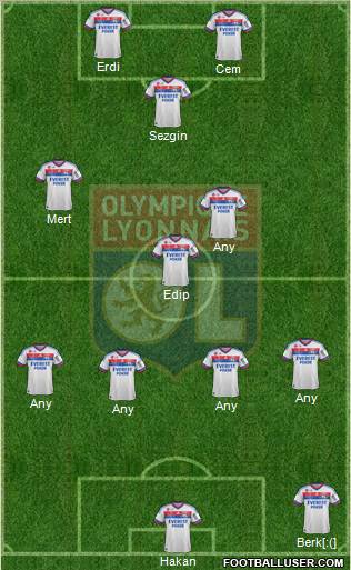 Olympique Lyonnais Formation 2011