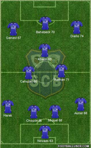 Sporting Club Bastia Formation 2011