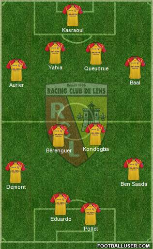 Racing Club de Lens Formation 2011