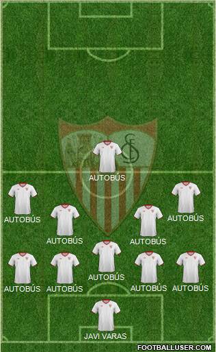 Sevilla F.C., S.A.D. Formation 2011