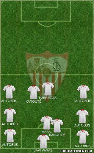 Sevilla F.C., S.A.D. Formation 2011