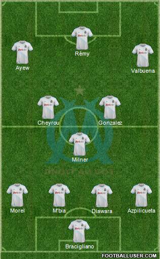Olympique de Marseille Formation 2011