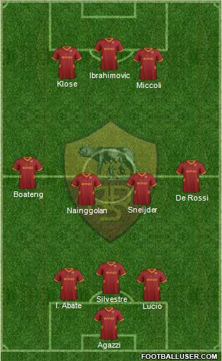 AS Roma Formation 2011