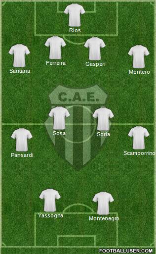 Estudiantes de Buenos Aires Formation 2011