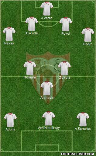 Sevilla F.C., S.A.D. Formation 2011