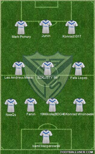 Vélez Sarsfield Formation 2011