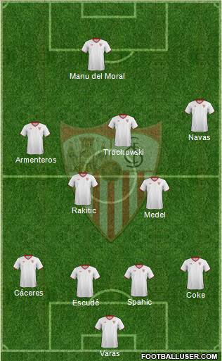 Sevilla F.C., S.A.D. Formation 2011
