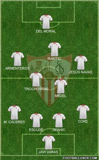 Sevilla F.C., S.A.D. Formation 2011