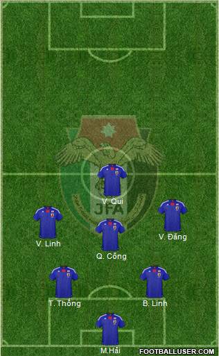 Japan Formation 2011