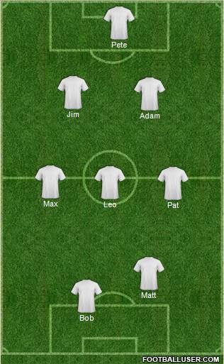 Tottenham Hotspur Formation 2011