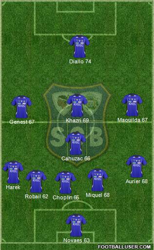 Sporting Club Bastia Formation 2011