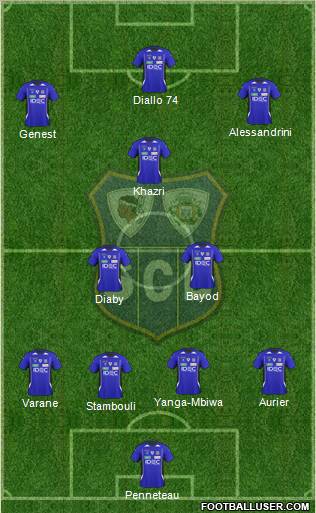 Sporting Club Bastia Formation 2011