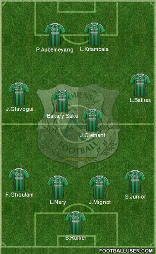 Amiens Sporting Club Football Formation 2011