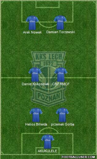 Lech Poznan Formation 2011