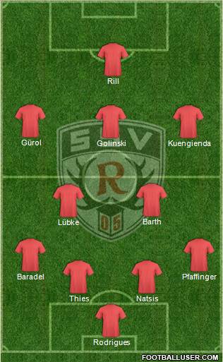 SSV Reutlingen 05 Formation 2011