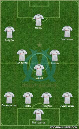 Olympique de Marseille Formation 2011