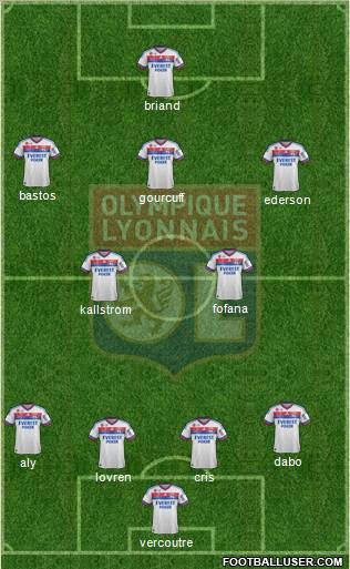 Olympique Lyonnais Formation 2011