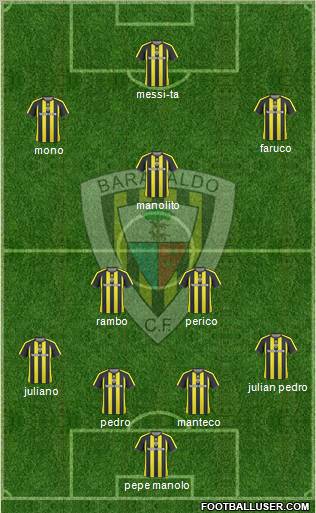 Barakaldo C.F. Formation 2011