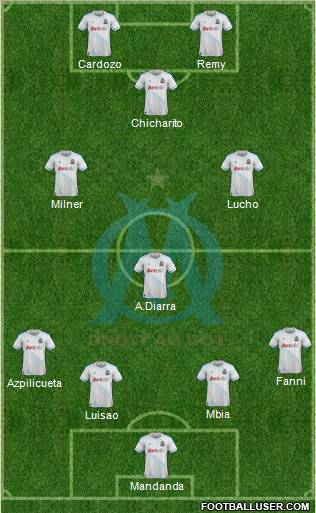 Olympique de Marseille Formation 2011
