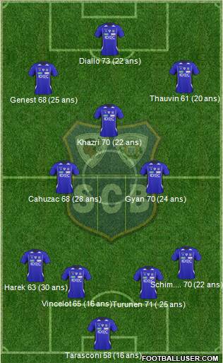 Sporting Club Bastia Formation 2011