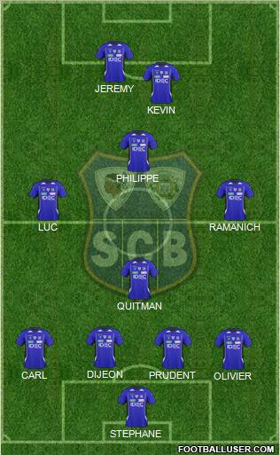 Sporting Club Bastia Formation 2011