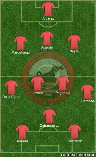 Defensores de Belgrano Formation 2011