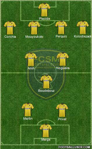 FC Sochaux-Montbéliard Formation 2011