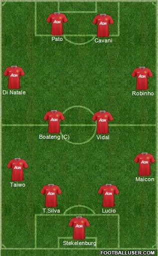 Manchester United Formation 2011