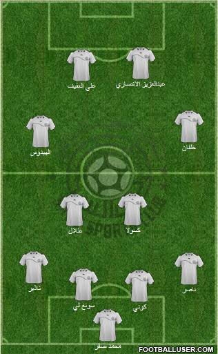 Al-Sadd Sports Club Formation 2011