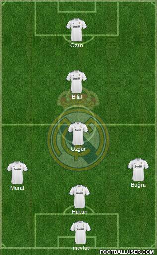 R. Madrid Castilla Formation 2011