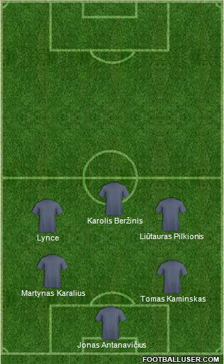 Pro Evolution Soccer Team Formation 2011