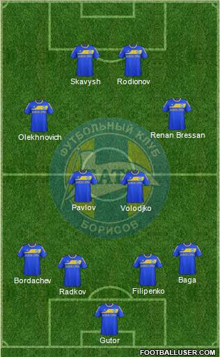 BATE Borisov Formation 2011