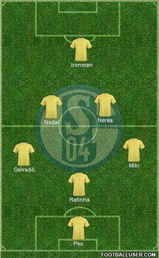 FC Schalke 04 Formation 2011
