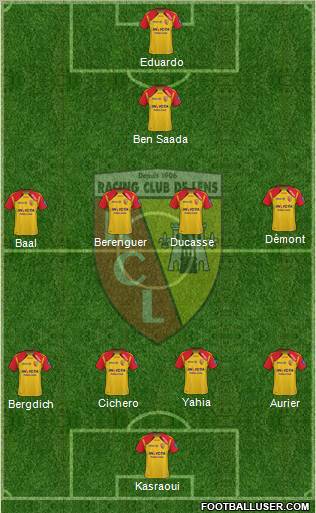 Racing Club de Lens Formation 2011