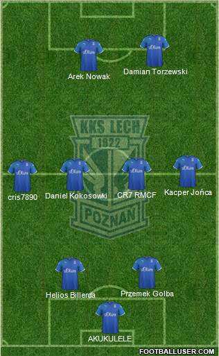 Lech Poznan Formation 2011