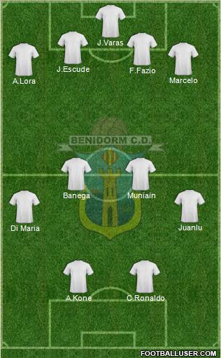 Benidorm C.D. Formation 2011