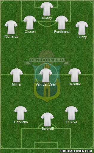 Benidorm C.D. Formation 2011
