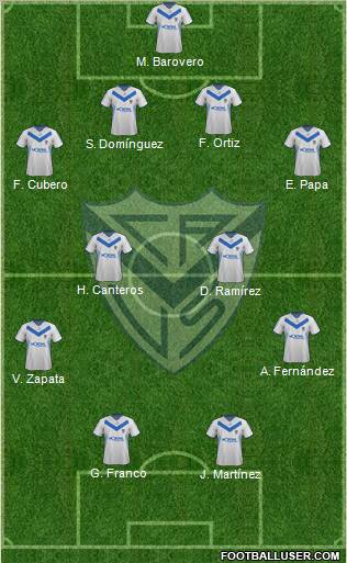 Vélez Sarsfield Formation 2011