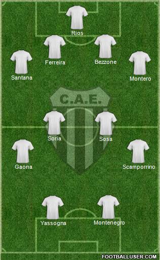 Estudiantes de Buenos Aires Formation 2011