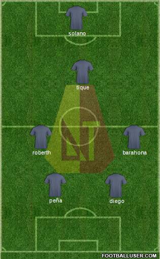 CC Deportes Tolima Formation 2011