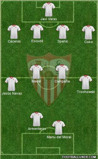 Sevilla F.C., S.A.D. Formation 2011