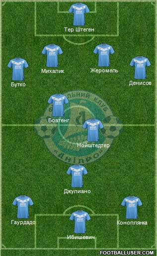 Dnipro Dnipropetrovsk Formation 2011