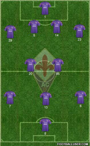 Fiorentina Formation 2011