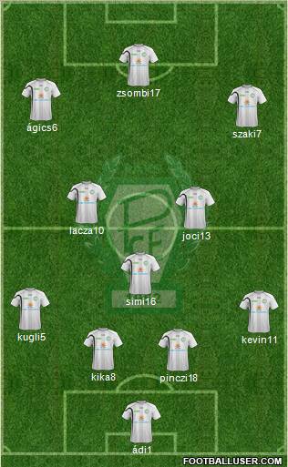 Paksi SE Formation 2011