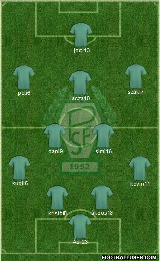 Paksi SE Formation 2011