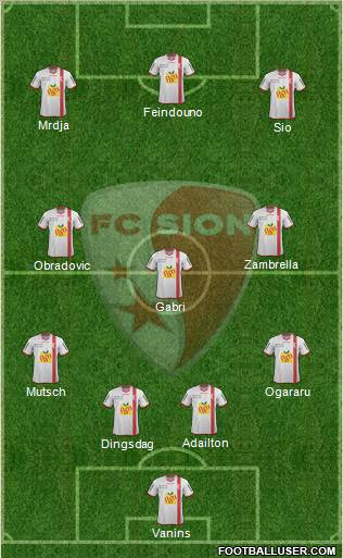 FC Sion Formation 2011