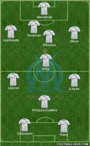 Olympique de Marseille Formation 2011