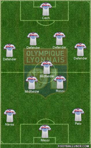Olympique Lyonnais Formation 2011